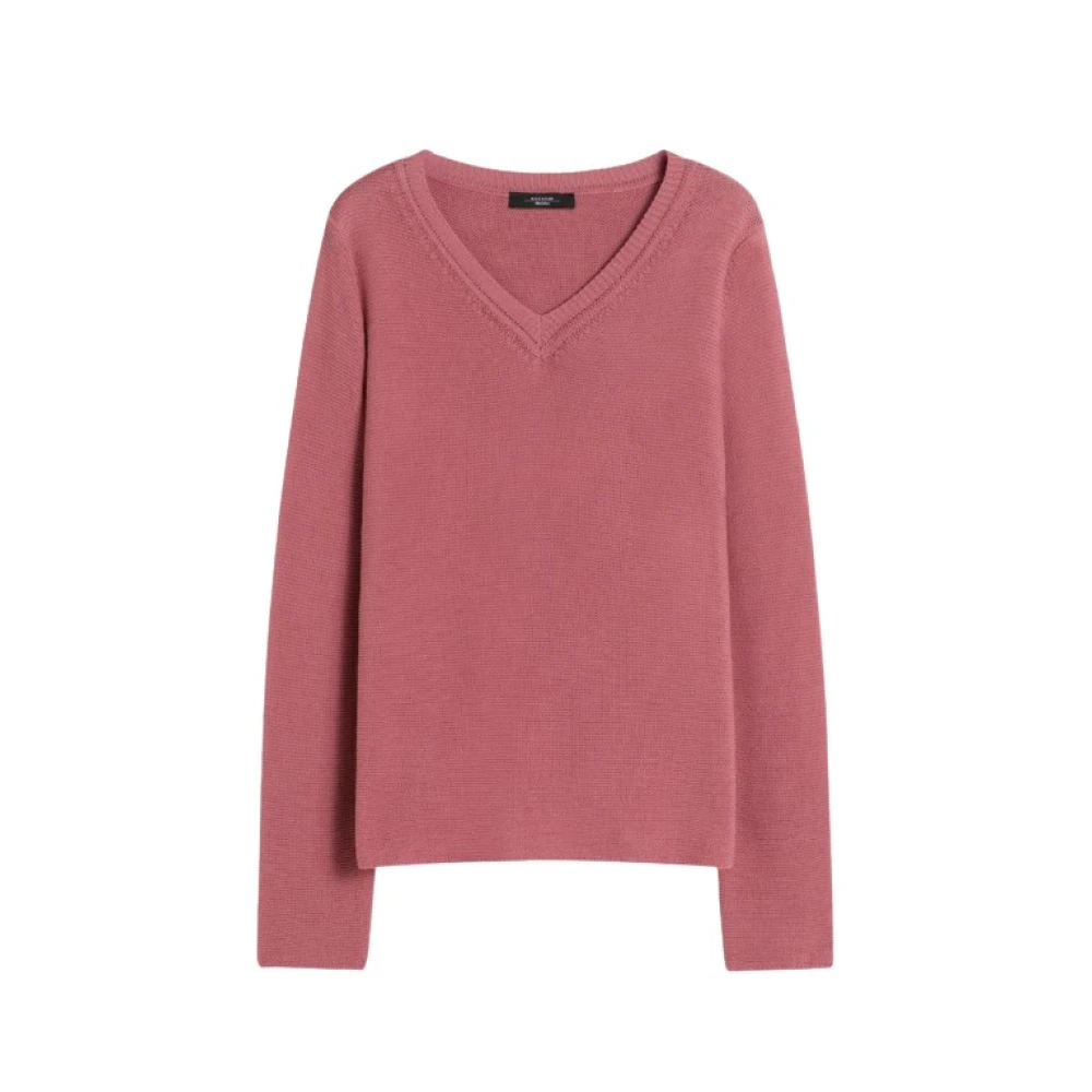 Weekend Max Mara Femme Rose - Max Mara Weekend Sweaters - Pulls - Taille: 42 Fr