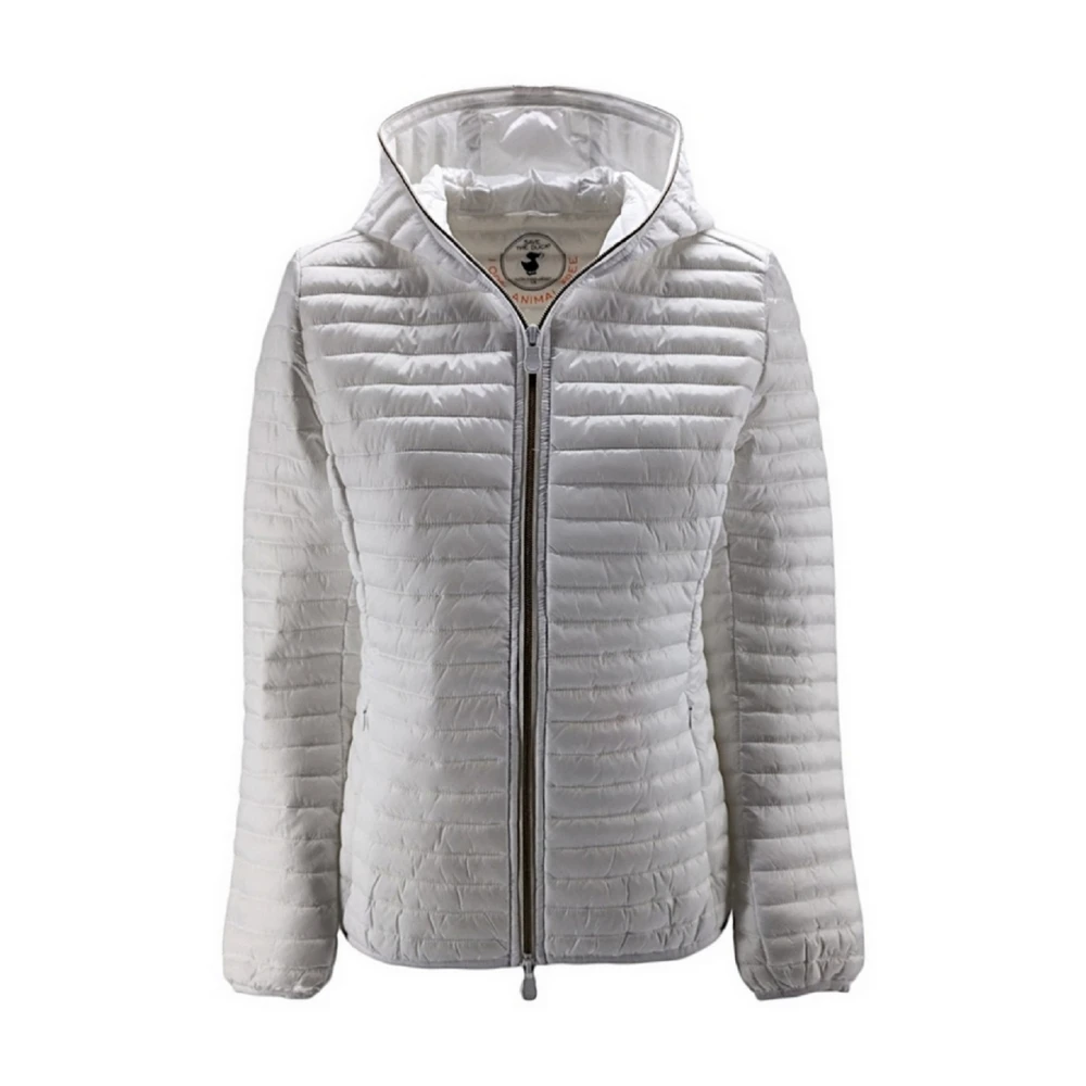 Save The Duck Women's White Down Jacket - Winter Jackets - M - Jackets