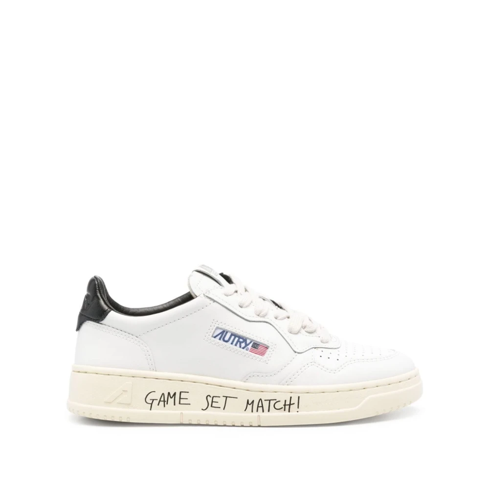 Autry Women's White Sneakers, 7 Uk, Trainers For
