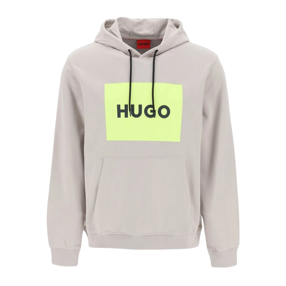 Hugo Boss Hoodies Gray Heren
