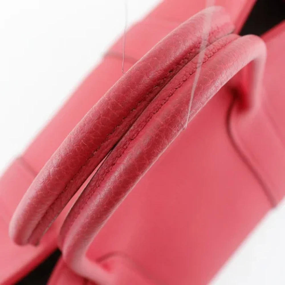 Hermès Vintage Pre-owned Fabric totes Red Dames