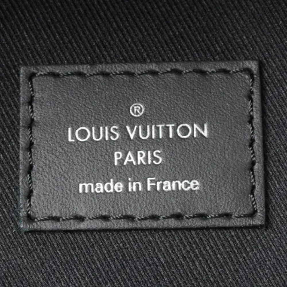Louis Vuitton Vintage Pre-owned Canvas backpacks Black Heren