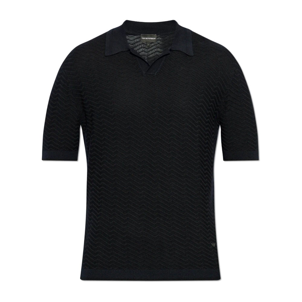 Emporio Armani Polo uit de collectie Black Heren