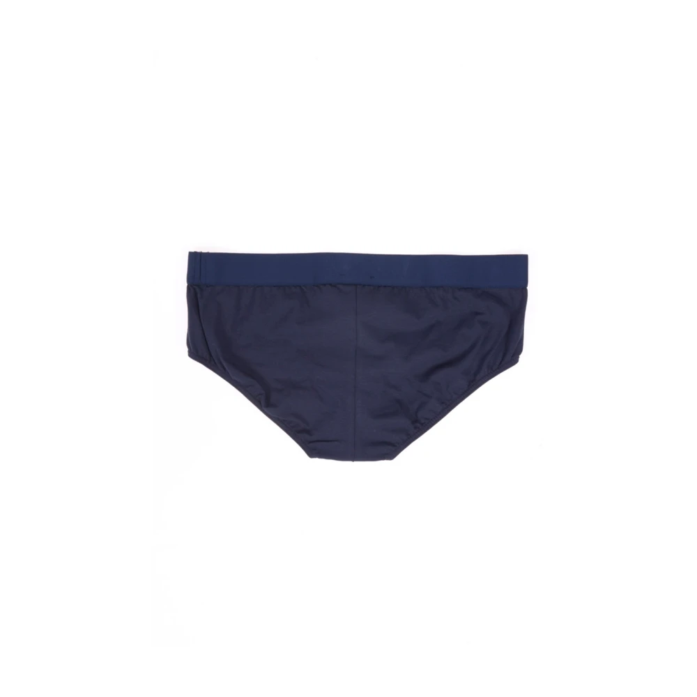 Dolce & Gabbana Sport Crest Slip Ondergoed Blue Heren