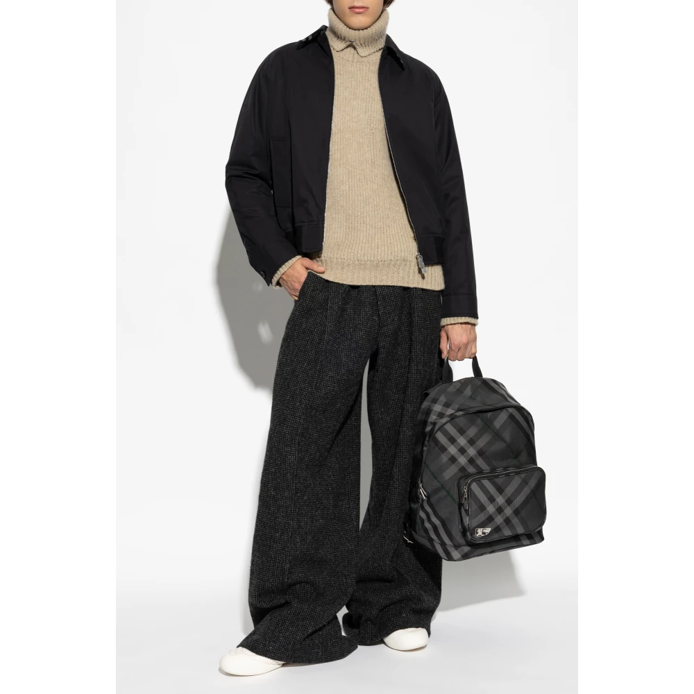 Burberry Katoenen jas Black Heren