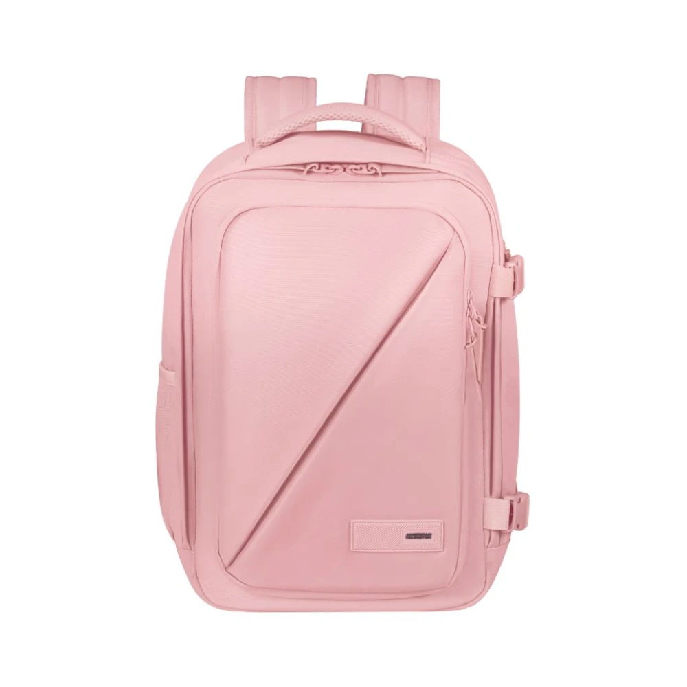 American Tourister Praktische en functionele handbagage rugzak Pink Unisex