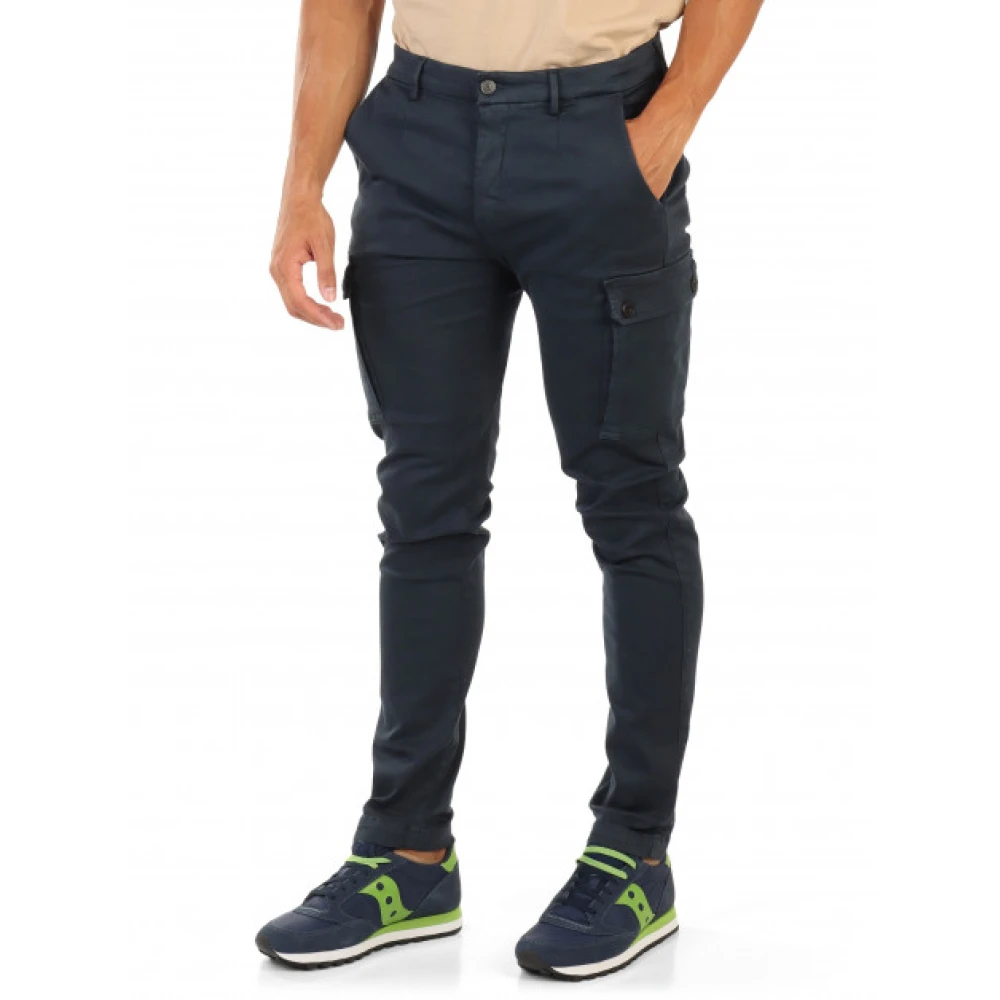 Replay Slim-fit broek Blue Heren