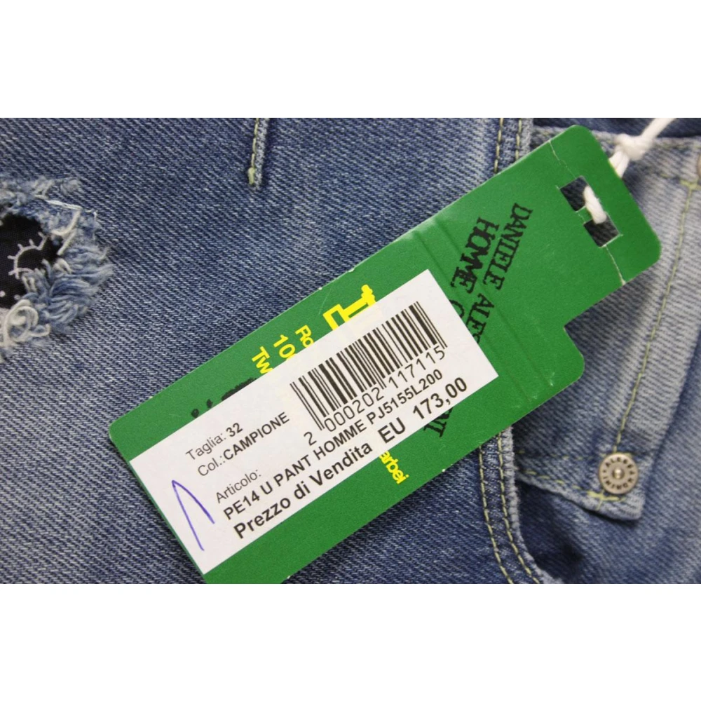 Daniele Alessandrini Jeans Blue Heren
