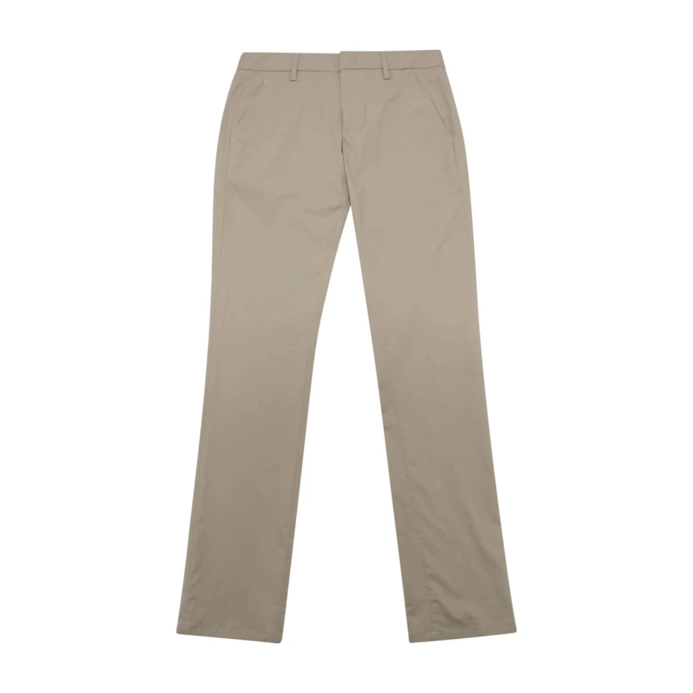 Dondup Men's Beige Chinos, W29, Gaubert Trousers Made In Italy