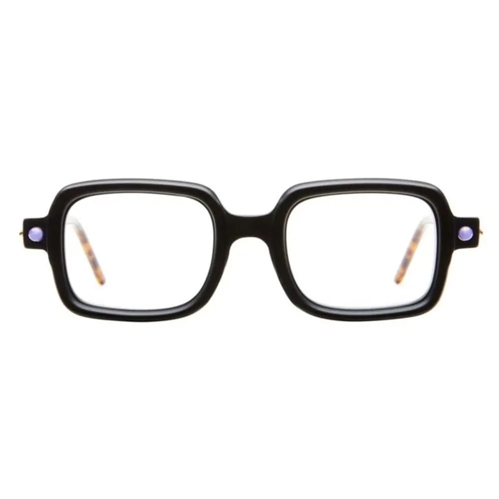 Kuboraum Zwarte Havana Vierkante Bril Black Dames