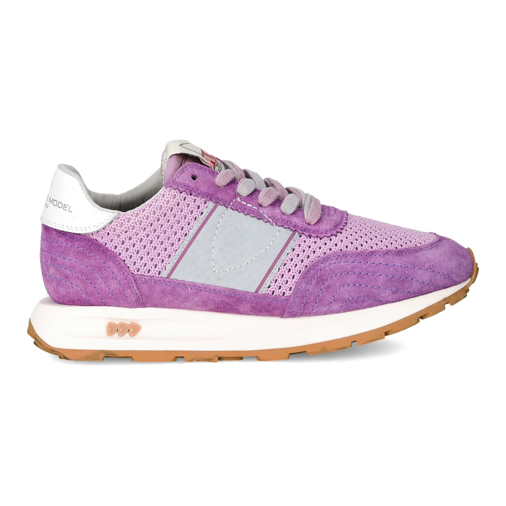 Philippe Model Women's Purple Sneakers, 6 Uk, Trainers Tour Running