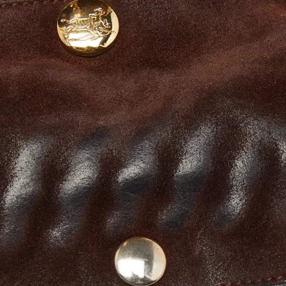 Burberry Vintage Pre-owned Suede shoulder-bags Brown Dames