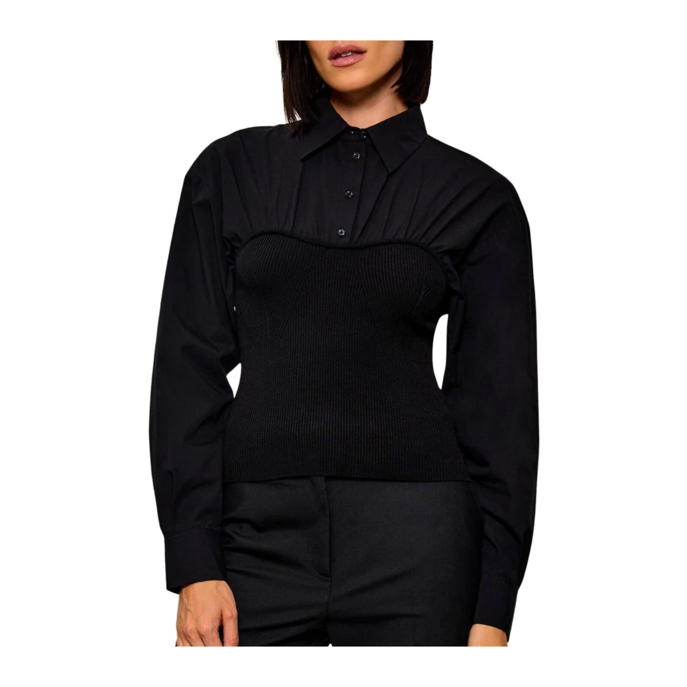 Pinko Shirts - Female - Shirts - Black - S - Blouses & Shirts
