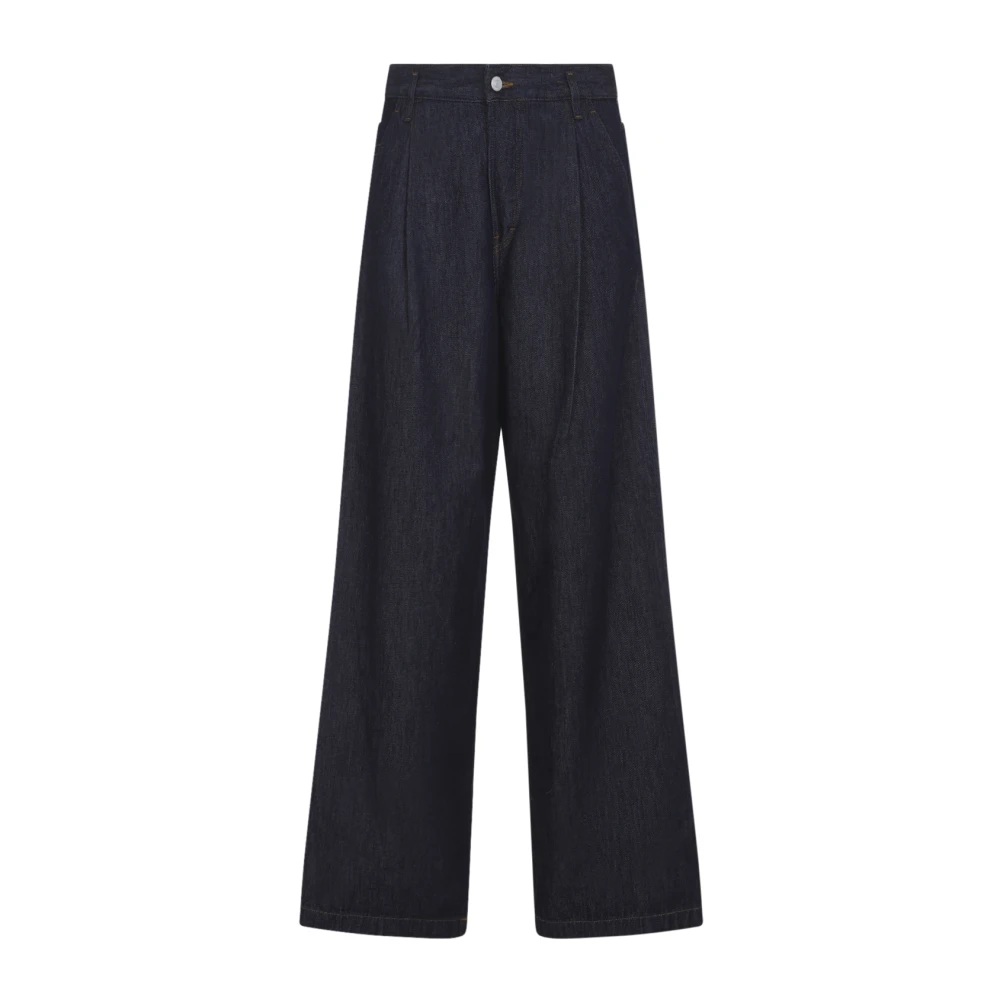 Dries Van Noten Men's Blue Penning Jeans - Wide Jeans - W32 - Jeans