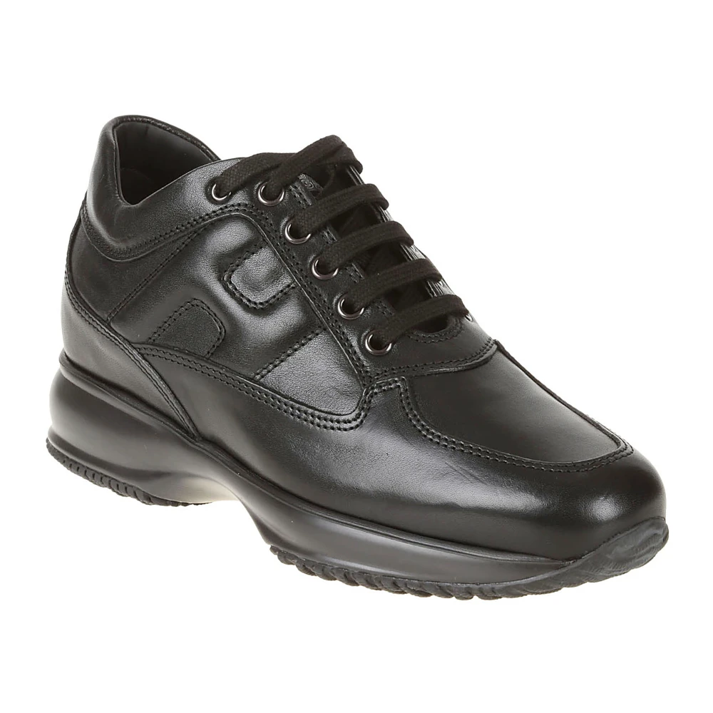 Hogan Interactieve Platte Schoenen Black Dames