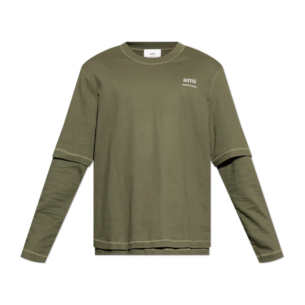 Tops > Long Sleeve Tops - - Ami Paris - Modalova