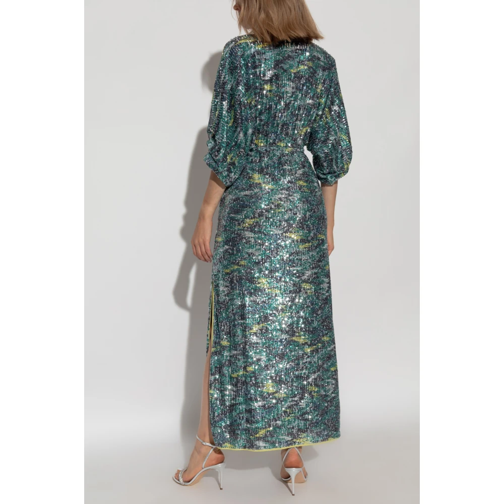 Diane Von Furstenberg Paillettenjurk Multicolor Dames