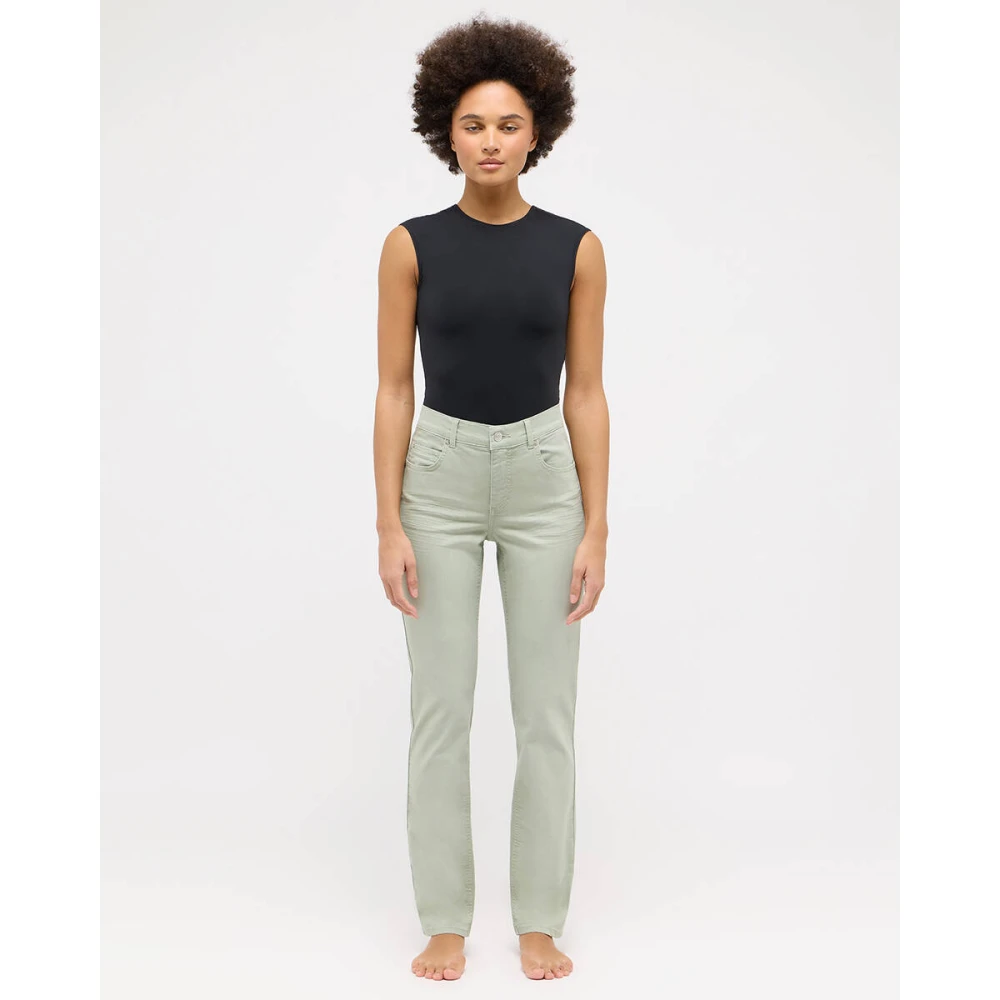 Angels Cici Denim Jeans Green Dames