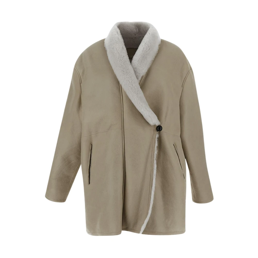 Isabel marant Lam Jacket Elanore Stijl White Dames