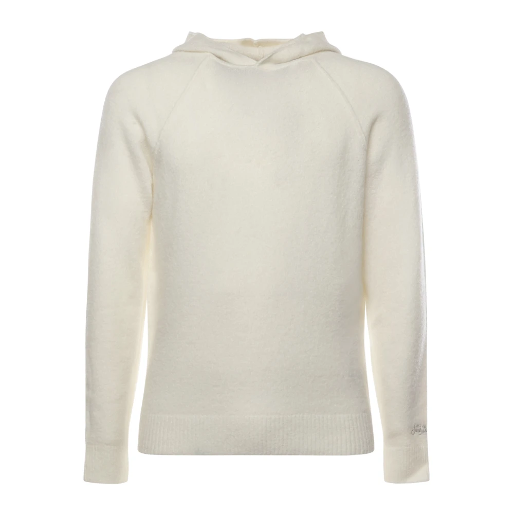 Mc2 Saint Barth Men's Beige Round-Neck Knitwear