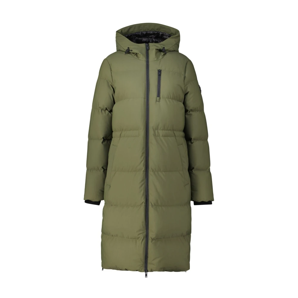 Moose Knuckles Gewatteerde Parka met Verstelbare Capuchon Green Dames