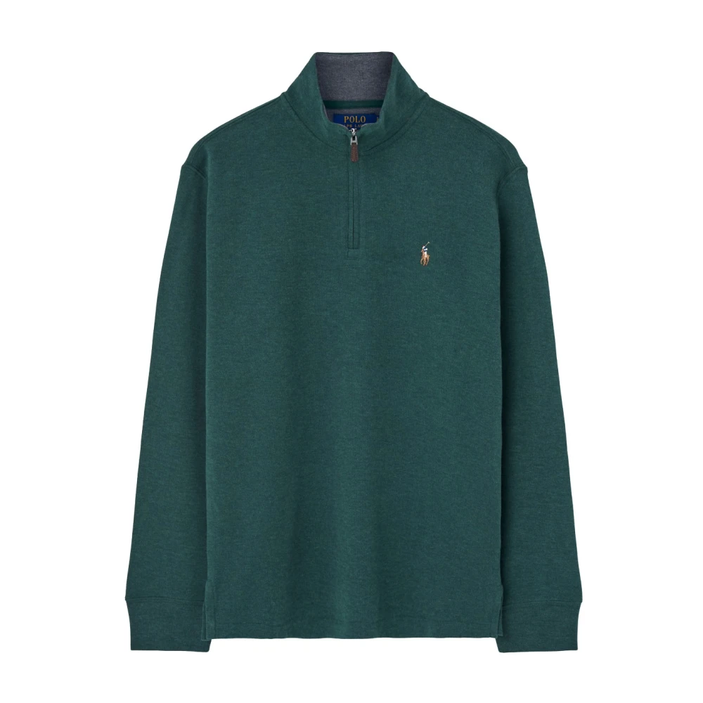 Polo Ralph Lauren Groene Geborduurde Logo Trui Green Heren