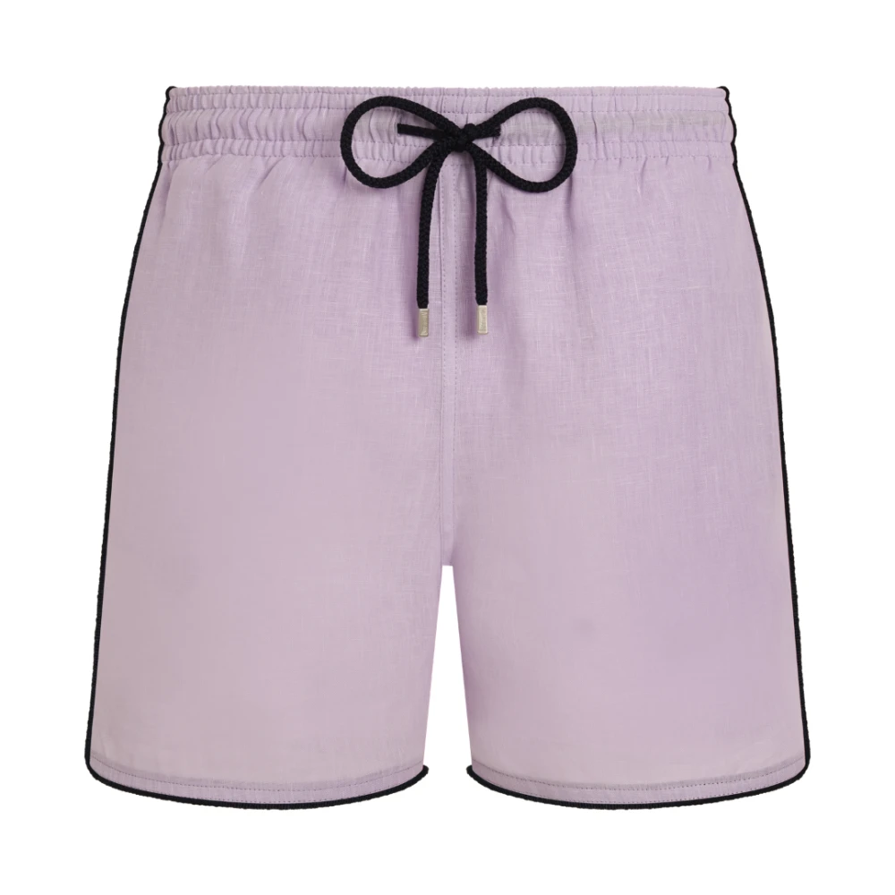 Vilebrequin Purple Bermuda Swim Shorts - Male - Beachwear - M - Swimwear