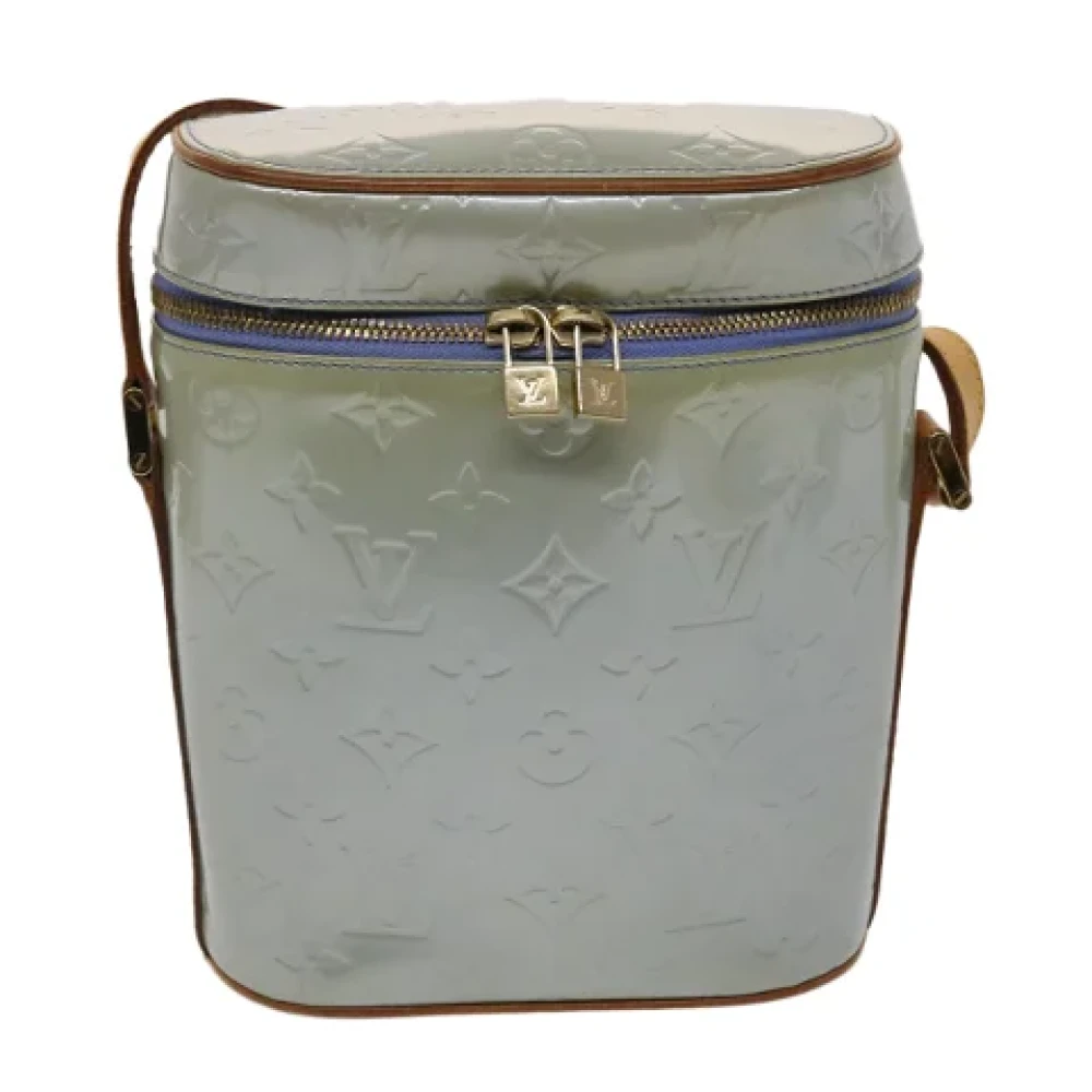Louis Vuitton Vintage Pre-owned Leather shoulder-bags Gray Dames