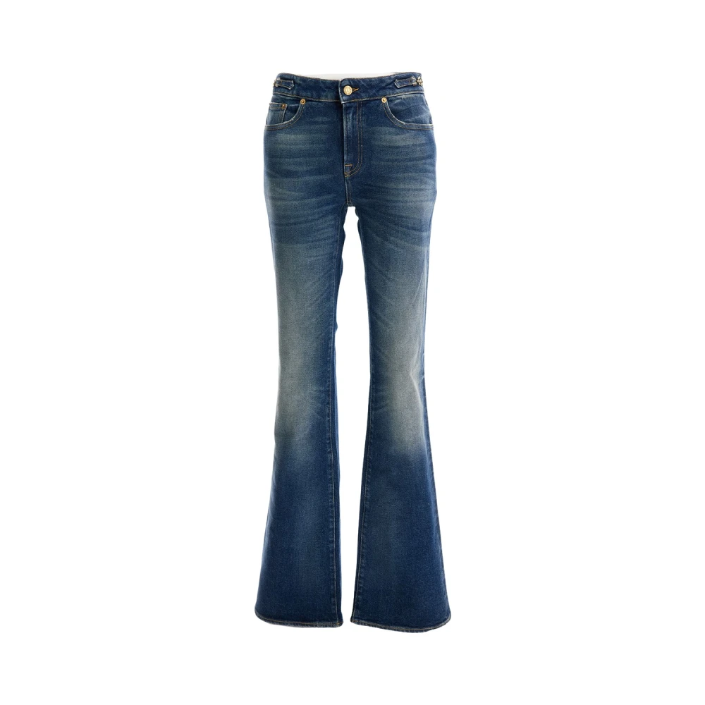 Golden Goose Women's Blue Bootcut Jeans, W28, Ophelia Bootcut Jeans