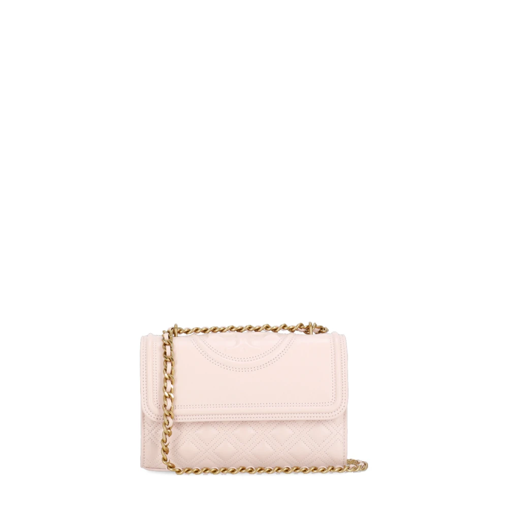 TORY BURCH Roze Schoudertas met Metalen Band Pink Dames