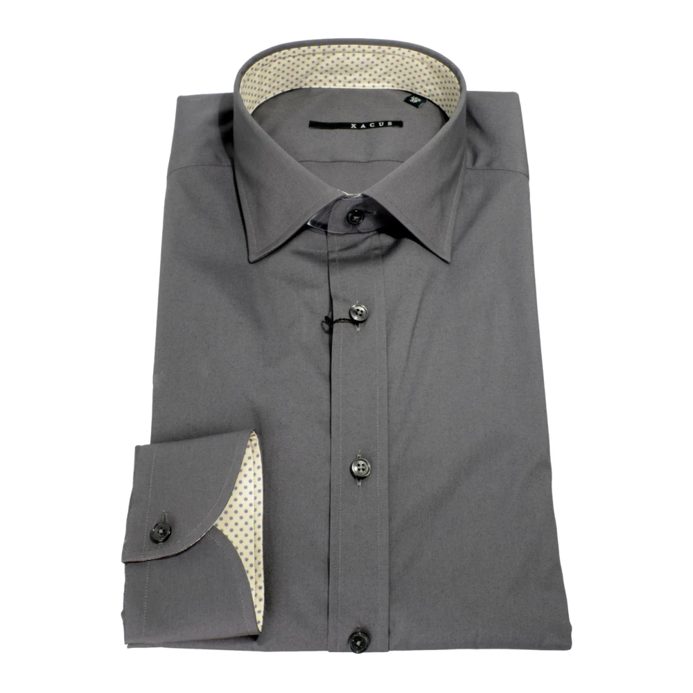 Xacus Mod.tailor 71949002 Gemiddelde pasvorm Gray Heren