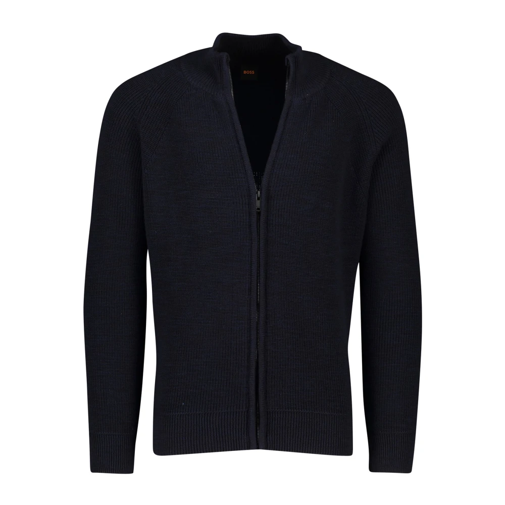 Hugo Boss Donkerblauwe Vest Stijlvol Ontwerp Blue Heren