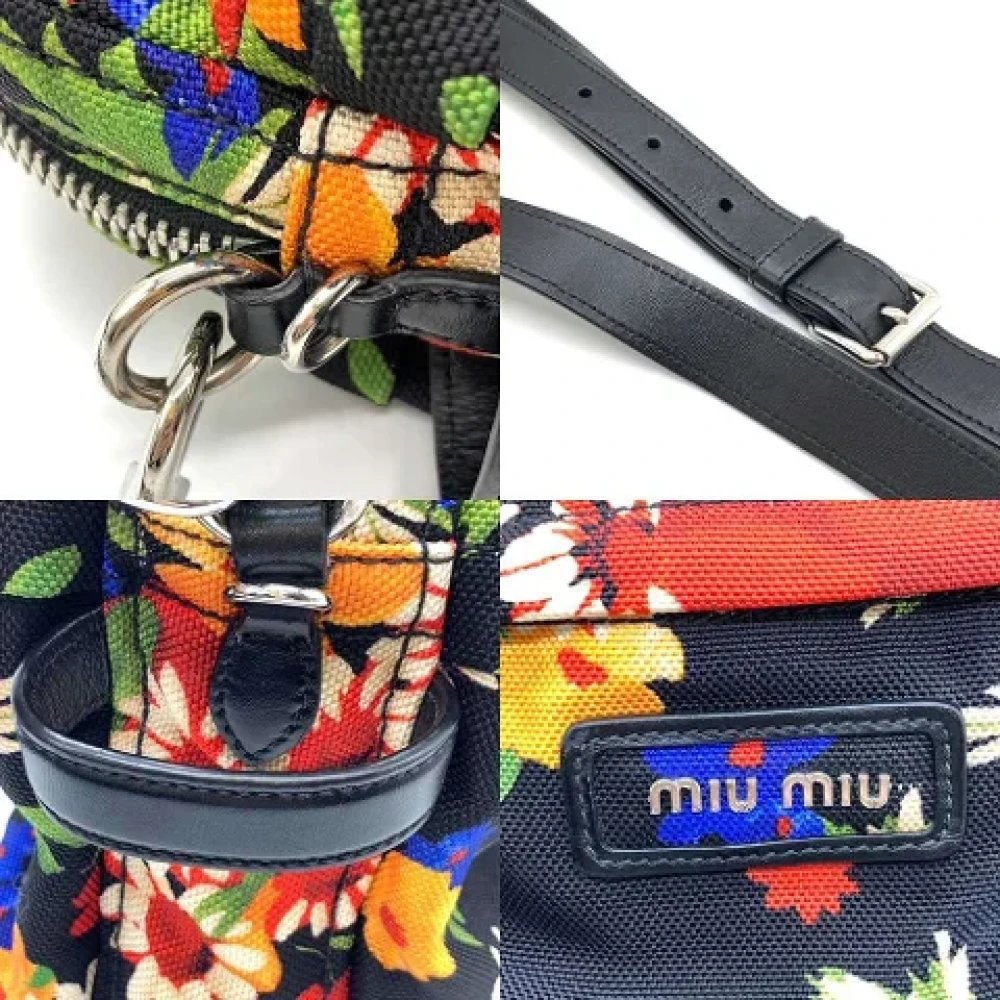 Miu Pre-owned Canvas shoulder-bags Multicolor Dames
