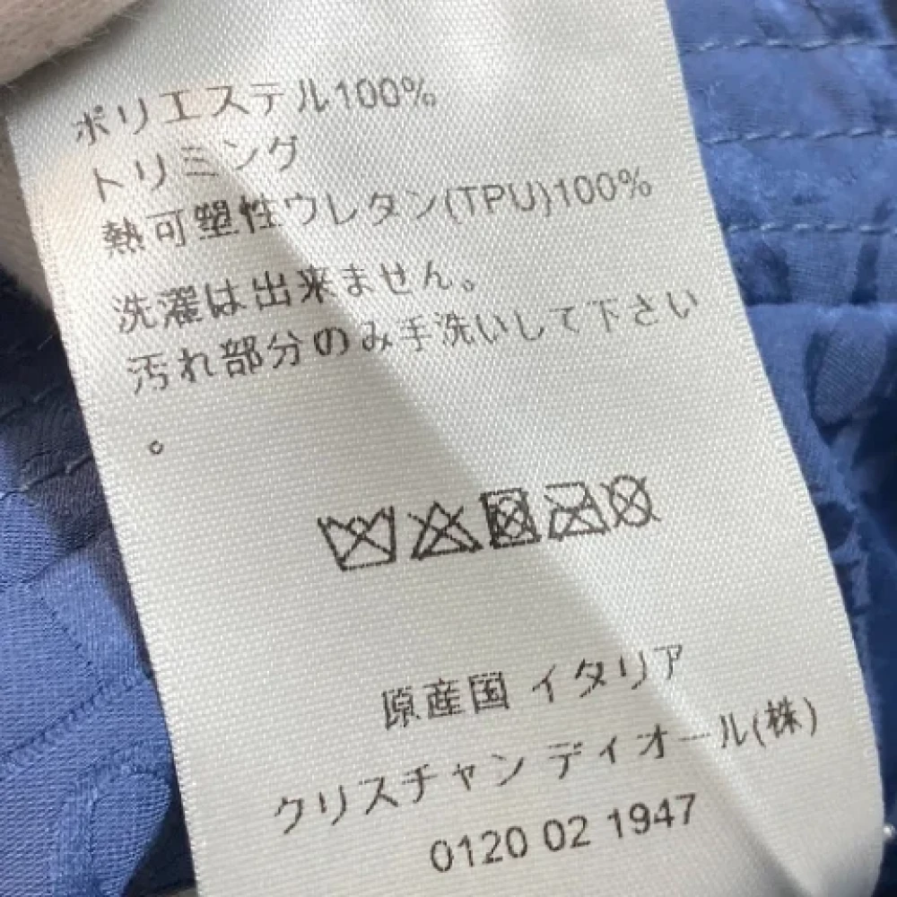 Dior Vintage Pre-owned Fabric hats Blue Dames