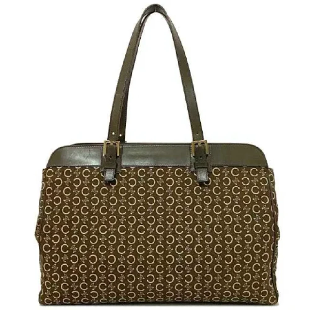 Celine Vintage Pre-owned Canvas totes Brown Dames