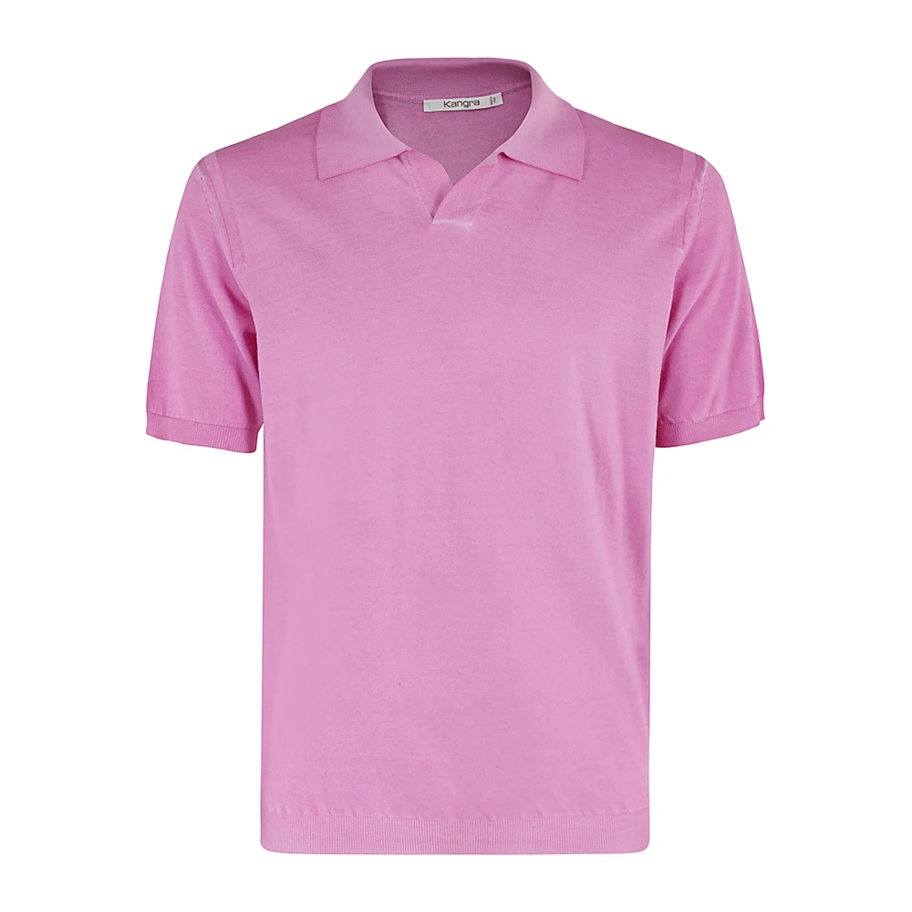 Kangra Klassieke Polo Shirt Pink Heren