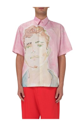 roze-portretprint-shirt