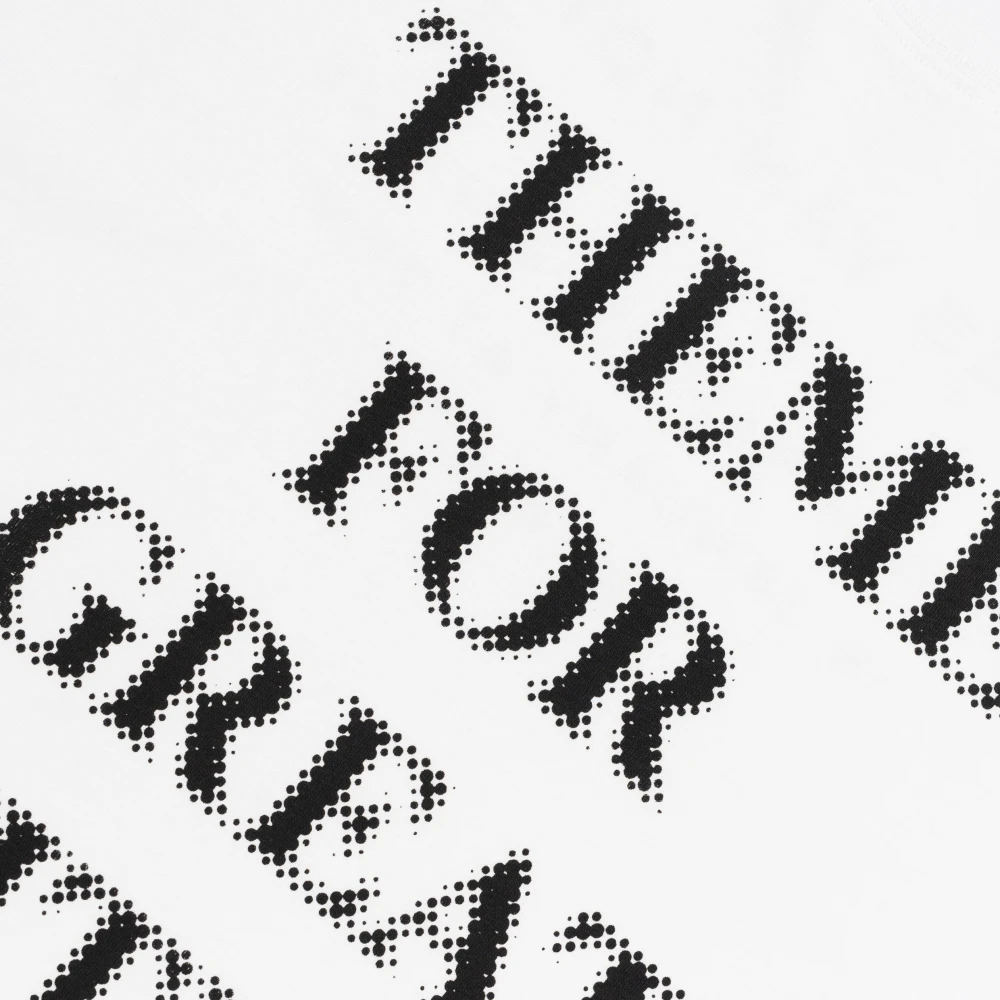 Dries Van Noten Stadsgezicht Boxy T-shirt Grafische Print White Heren