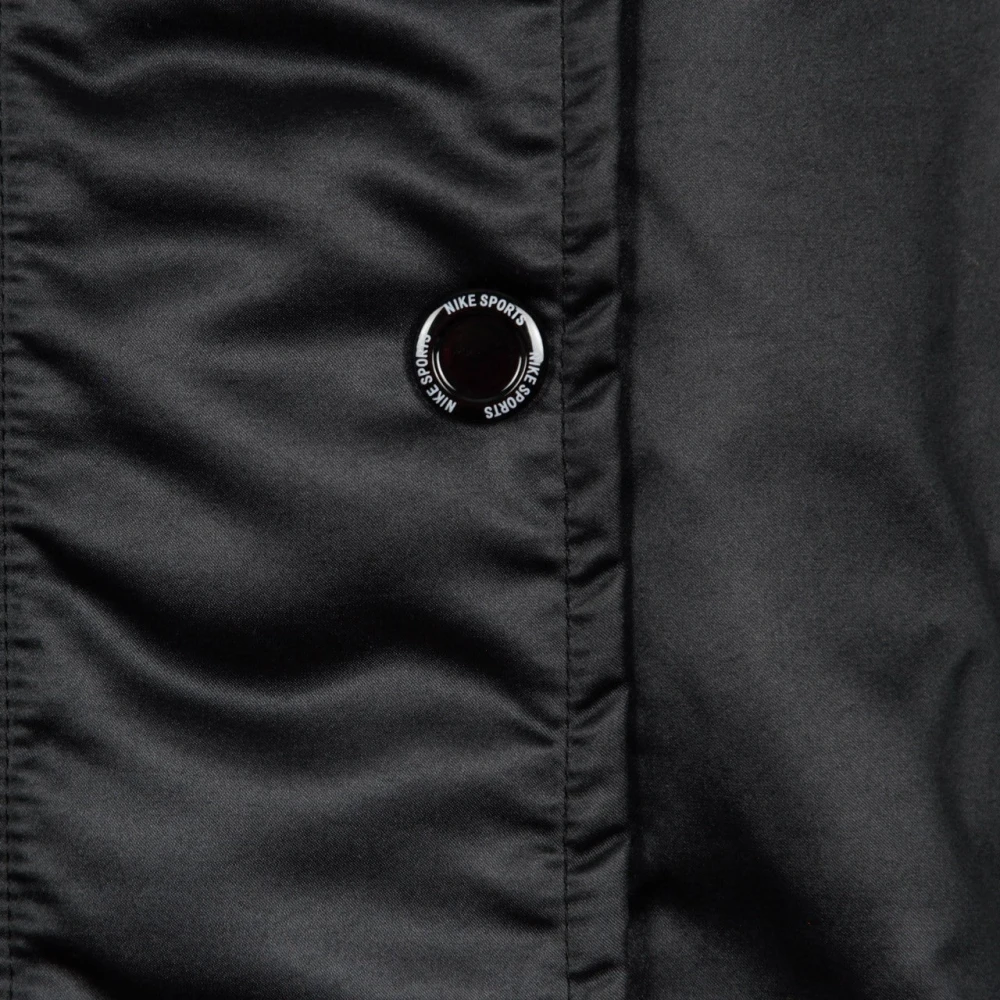 Nike Sportieve Lange Parka Black Dames