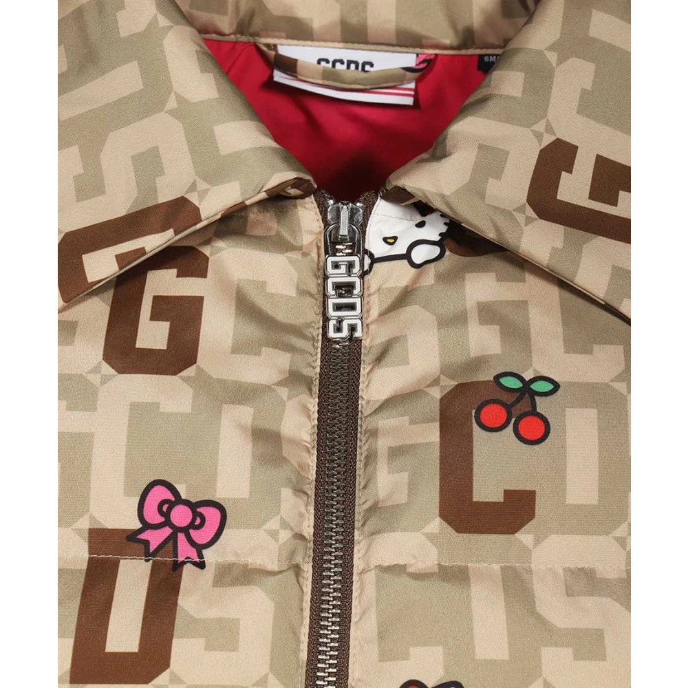 Gcds Monogram Print Donsjas Brown Dames