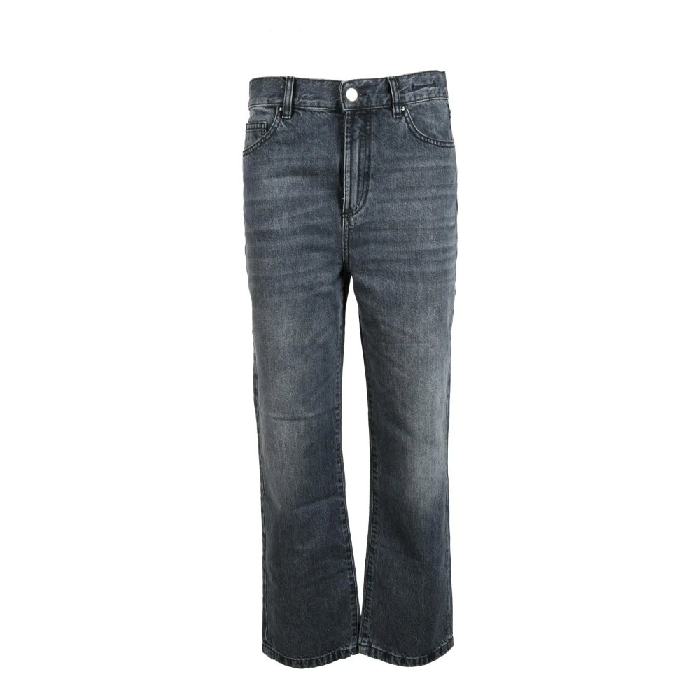 Marella Katoenmix Jeans Gray Dames