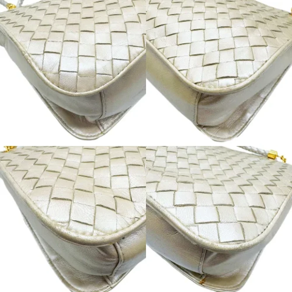 Bottega Veneta Vintage Pre-owned Leather shoulder-bags Yellow Dames
