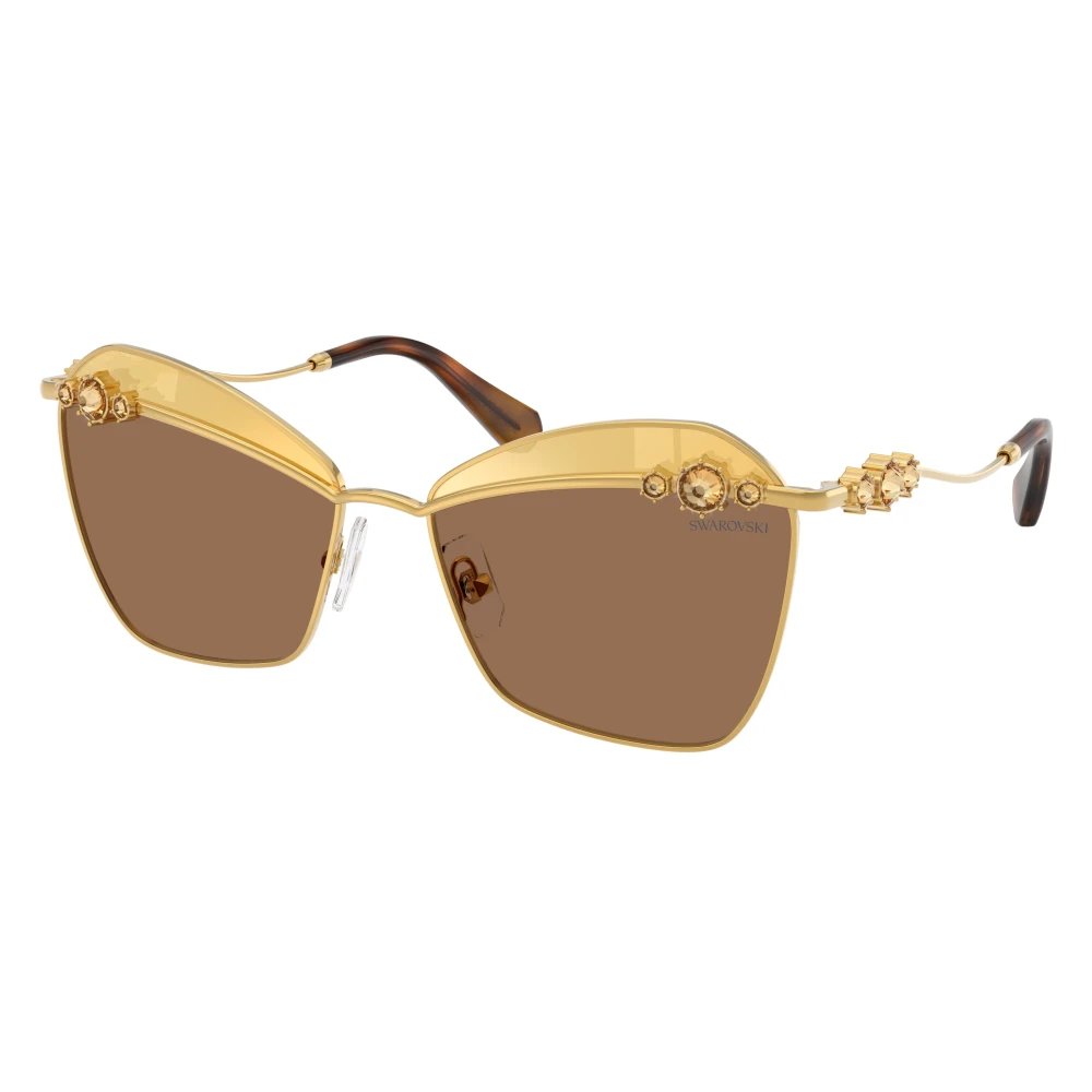 Swarovski Women's Yellow Sk7040 Sunglasses
