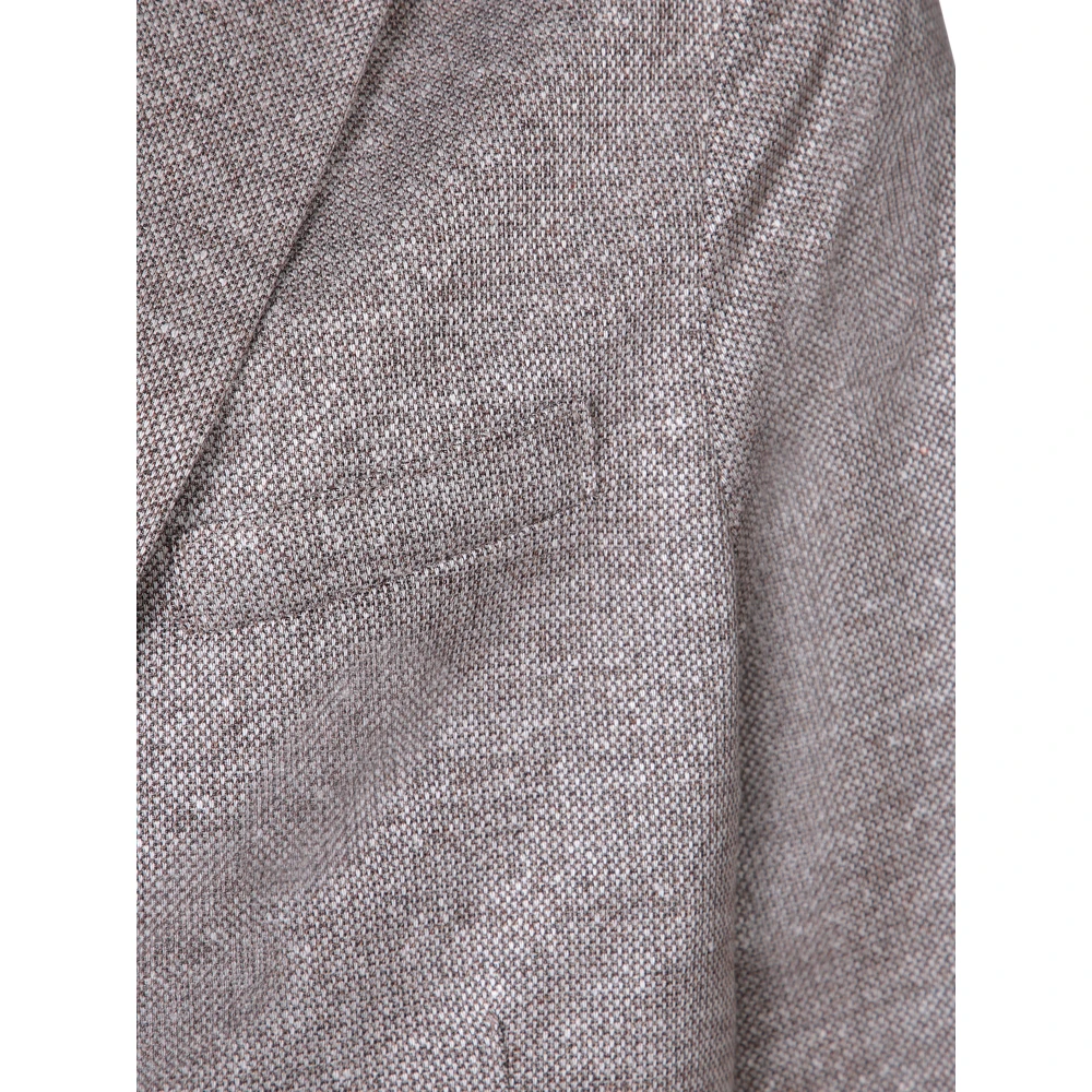 Harris Wharf London Beige Blazer Beige Heren