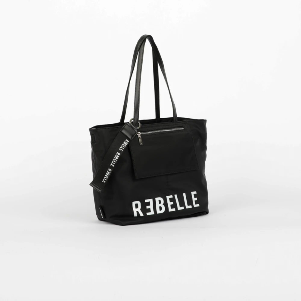 Rebelle Myrna-Nylon Winkelmand Black Dames