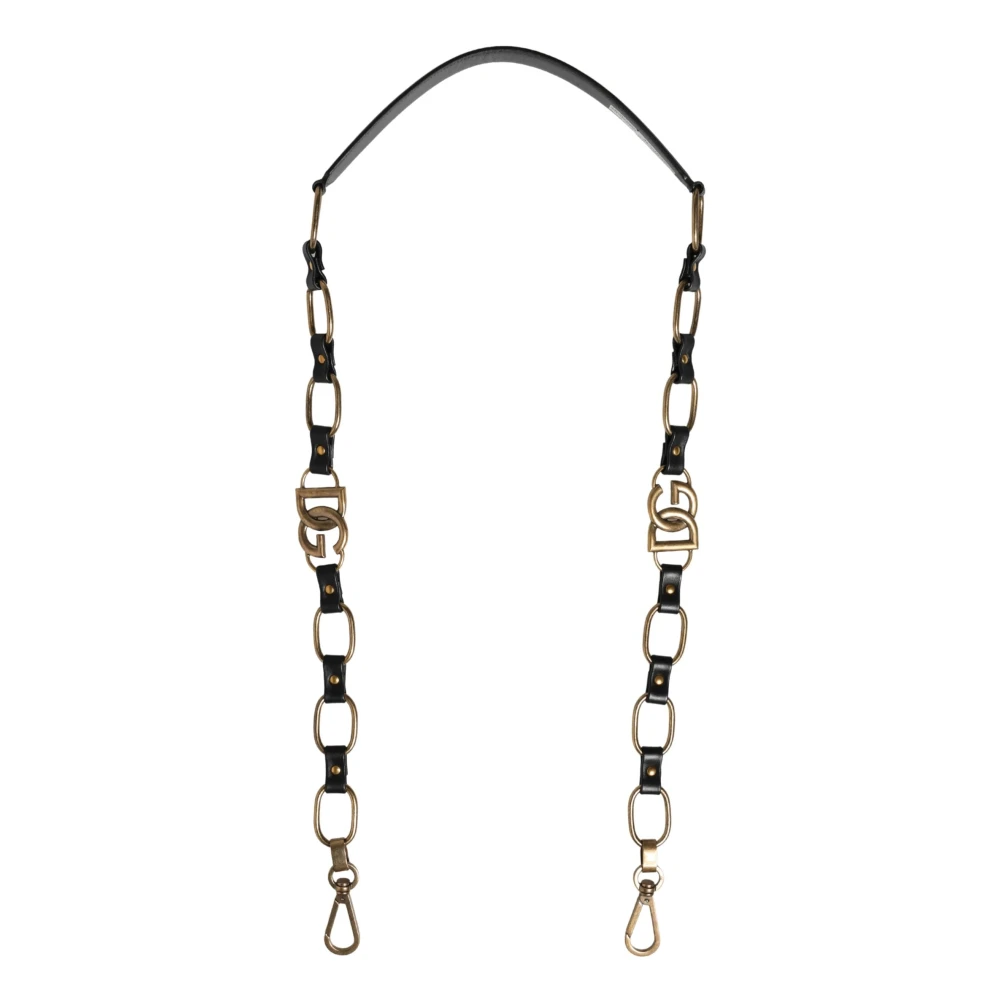 Dolce & Gabbana Mujer Negro - Correa Bandolera - Bags - One Size