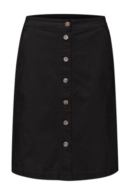 jupe-noire-cotelee-avec-details-boutonnes