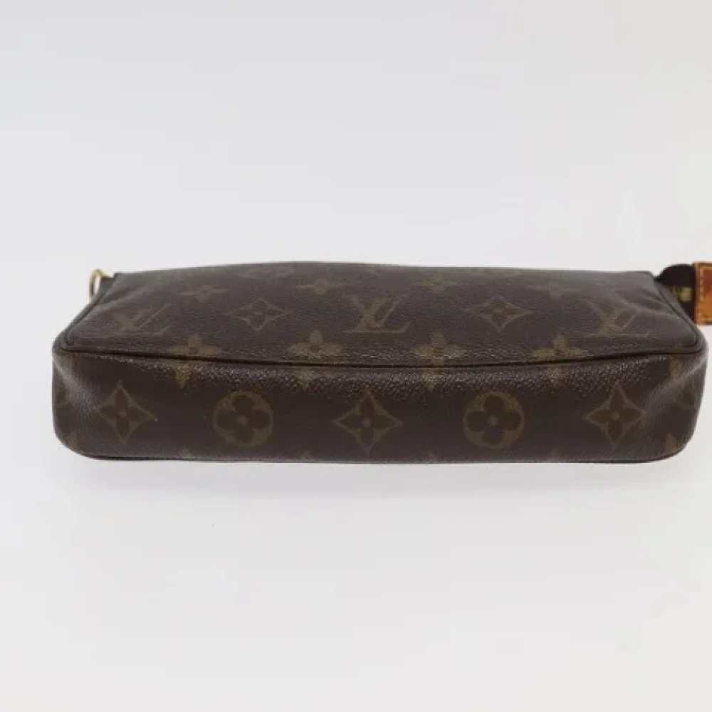 Louis Vuitton Vintage Pre-owned Canvas pouches Brown Dames