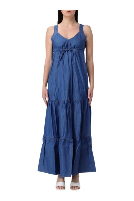 bla-elegant-midi-kjole-med-v-hals