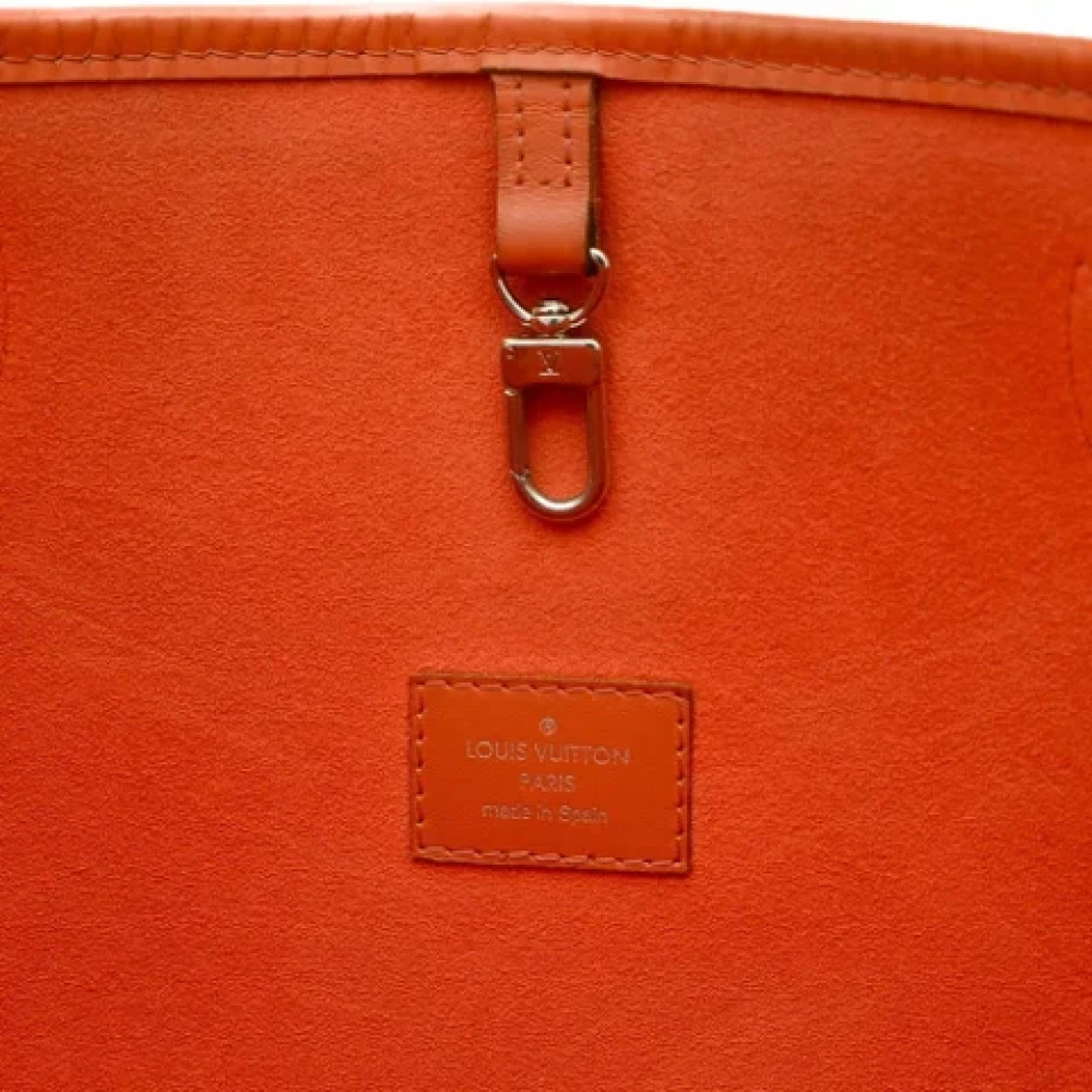Louis Vuitton Vintage Pre-owned Leather shoulder-bags Orange Dames